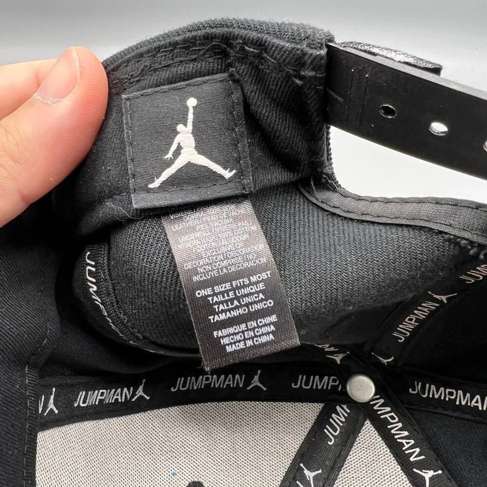 Air Jordan‎ Wings Hat Men Black Jumpman Snap Back Cap